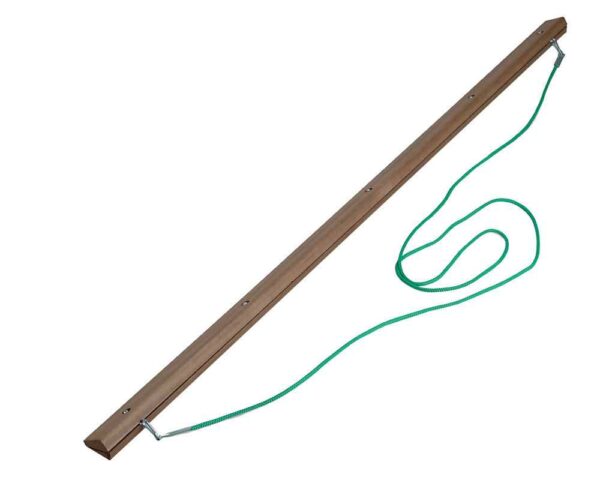 Holz-Zugschiene für Tennis Schleppnetze