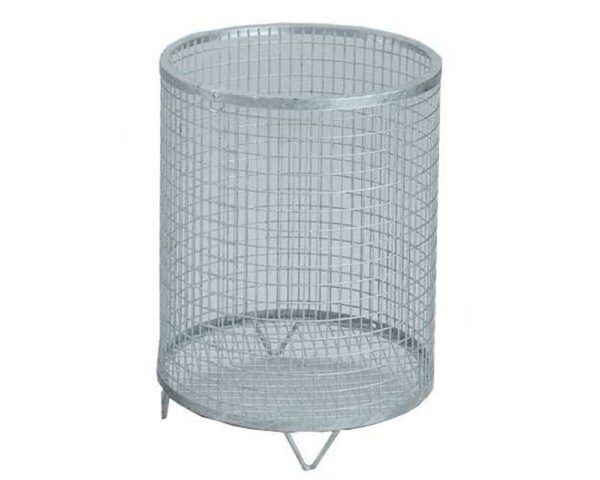 Tennisplatz Mülleimer Draht 63 l